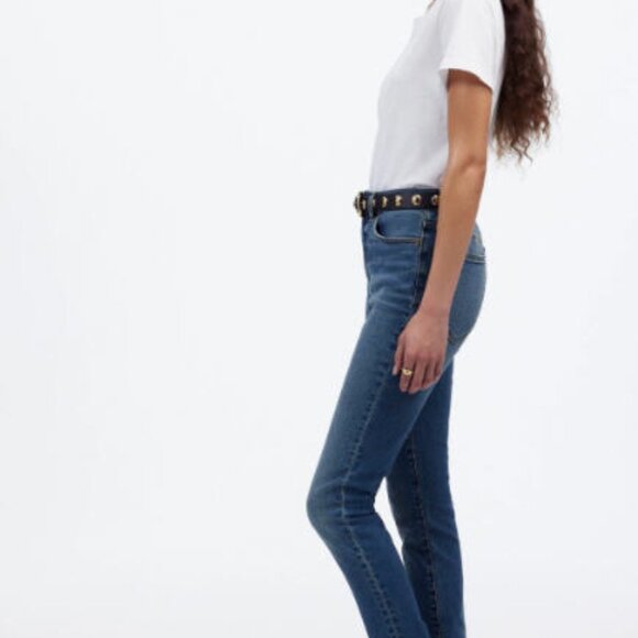 Madewell 10” High-Rise Skinny Jean with Tall 30" inseam - Picture 2 of 10